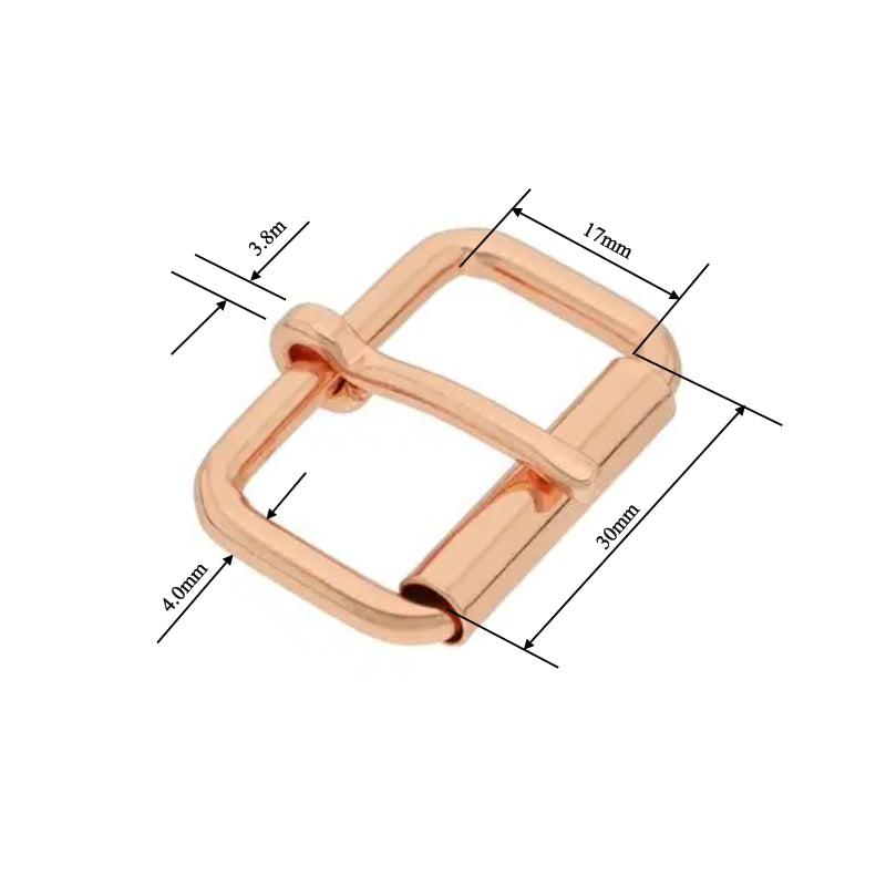30mm Roller Buckle - Rose Gold