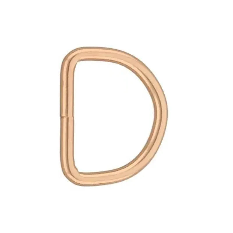 D Rings - Rose Gold