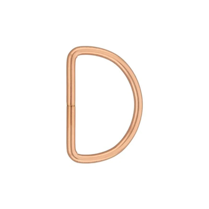 D Rings - Rose Gold