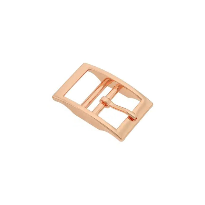 25mm Double Bar Collar Buckle - Rose Gold