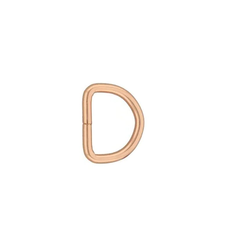 26mm D Ring - Rose Gold