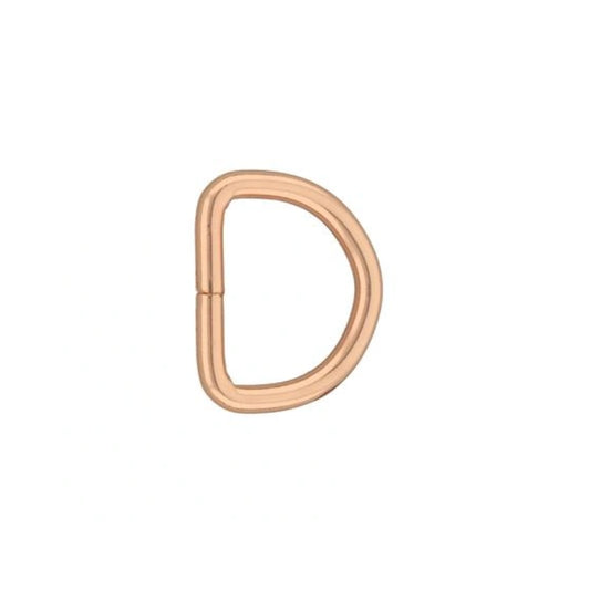 26mm D Ring - Rose Gold