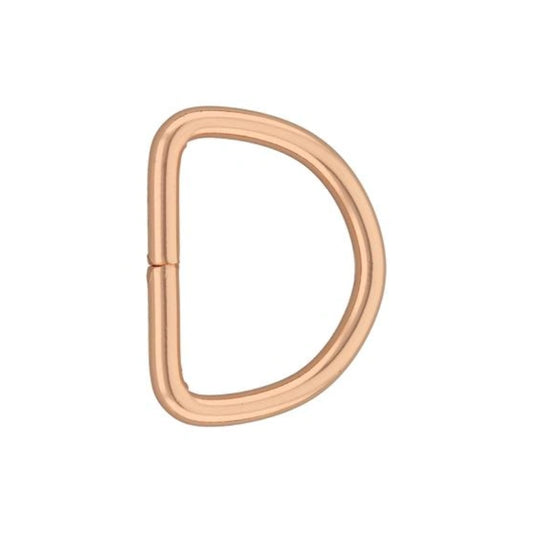 40mm D Ring - Rose Gold