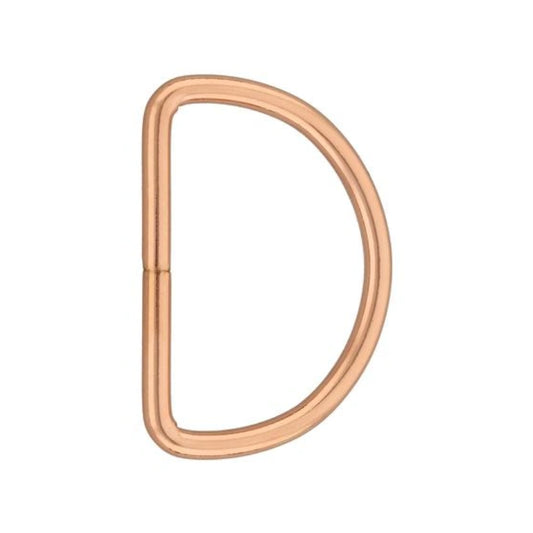 50mm D Ring - Rose Gold